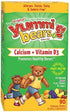 Yummi Bears Vegetarian Calcium + Vitamin D3 Supplement for Kids, 90 Gummy Bears by Yummi Bears